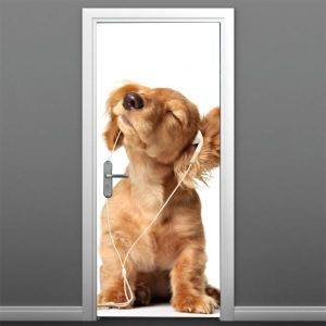 Adesivo para porta dog 1