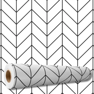 Papel De Parede Auto Colante Geométrico Aplicavel Em Diversos Ambientes Secos e Molhados