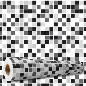 Papel De Parede Adesivo Pastilhas Cozinha Banheiro Lavável
