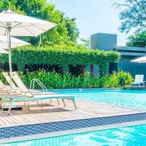 Faixa Autocolante P/ Piscina C/ Proteção UV - 12m X 15cm