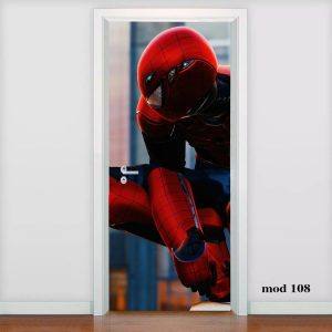 Adesivo Para Porta Spider Man