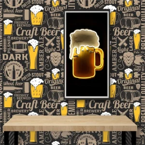 Papel De Parede Bar Pub Beer  Cerveja Chopp