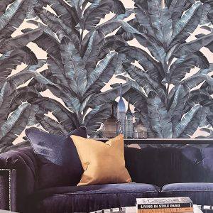 Papel de Parede Texturizado Floral